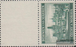 Bohemia And Moravia 35LS With Blank Unmounted Mint / Never Hinged 1939 Clear Brands - Nuevos