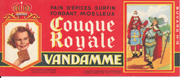 BUVARD - Pain D'Epices VANDAMME, Touque Royale, Louis XIII - Pan De Especias