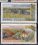 SU+ Sowjetunion 1954 Mi 1743-44 Landwirtschaft - Used Stamps