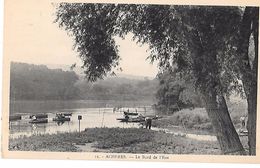 78 - ACHERES -  LE BORD DE L'EAU  - PECHEURS A LA LIGNE       Editions DUBOIS à ACHERES - Acheres