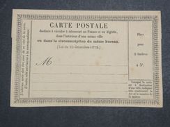 FRANCE - Carte Précurseur Non Voyagé , Voir Le Verso - L 10385 - Precursor Cards
