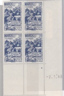 MAROC  :   No  267  Oeuvres De Solidarité   Coin Daté Du  2 1 48  Neuf XX - Unused Stamps