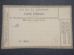 RÉUNION - Entier Postal Précurseur Non Voyagé - L 10418 - Briefe U. Dokumente