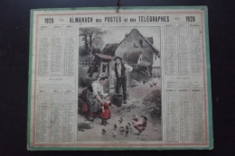 Almanach Postes Et Telegraphes 1926 - Grand Format : 1921-40