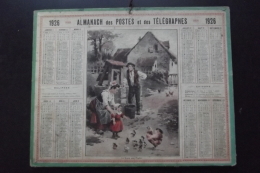 Almanach Postes Et Telegraphes 1926 - Big : 1921-40