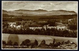 RB 1181 - Real Photo Postcard - Dunkeld From Ladywell Perthshire Scotland - Perthshire