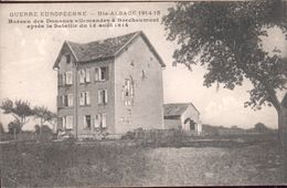 Bureau Des Douanes Allemandes  à Bréchaumont Après La Bataille Du 13 Août 1914 - Aduana