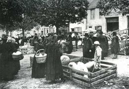 Dol De Bretagne (35) : Le Marché Aux Cochons - Dol De Bretagne