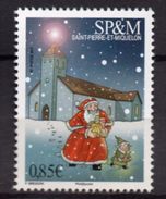 St Pierre Et Miquelon 2017 - Noël 2017, Père Noël - 1 Val Neufs // Mnh - Nuevos