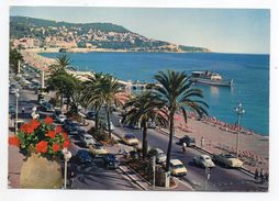 NICE --Promenade Des Anglais (voitures Citroen DS + 2CV ......etc) - Transport (road) - Car, Bus, Tramway