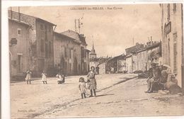 Cpa 54 Colombey Les Belles Rue Carnot Belle Animation Carte Rare - Colombey Les Belles