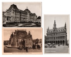 BELGIQUE . BRUXELLES . 3 CARTES POSTALES - Réf. N°6036 - - Lotti, Serie, Collezioni