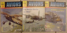 Lot De 3 Revues Avions. 2002-2003. Toute L'aéronautique Et Son Histoire. Aviation Avion - Aviation