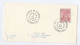 1966 LUXEMBOURG EUROPE DAY  EVENT COVER  Stamps European Community , Church Religion - Storia Postale