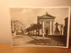 Cartolina Civitavecchia Chiesa Dei S.S,Martiri Viaggiata 1941 - Civitavecchia