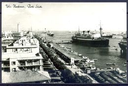 1961 , EGIPTO , TARJETA POSTAL CIRCULADA , PORT SAID - EL PUERTO - Puerto Saíd