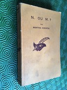 Collection LE MASQUE    N. OU M. ?   Agatha Christie    Librairie Des Champs Elysées - E.O. 1960 - Le Masque