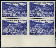 Lot N°4904 Andorre N°138/53 Blocs De 4 Neuf  ** LUXE - Unused Stamps