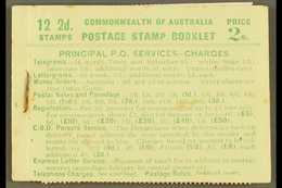 1930-30 RECONSTRUCTED BOOKLET 2s Green On Pale Green Booklet, SG SB25a, Contains 12 X 2d Stamps In Two Panes Of 6 Stamps - Altri & Non Classificati