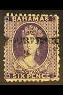 1883 "FOURPENCE" On 6d Violet, SG 45, Mint. For More Images, Please Visit Http://www.sandafayre.com/itemdetails.aspx?s=6 - Andere & Zonder Classificatie