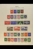 1952-60 NEVER HINGED MINT A Most Useful Range Presented In Mounts On Printed Pages, Highly Complete For The Period In Su - Bahrein (...-1965)