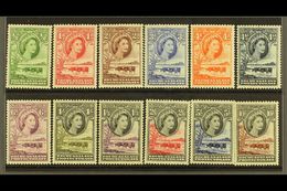 1955-58 "Baobab Tree And Cattle" Definitives Complete Set, SG 143/53, Very Fine Never Hinged Mint. (12 Stamps) For More  - Andere & Zonder Classificatie