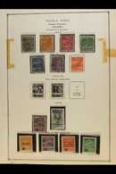 1927-56 AIR POST STAMPS COLLECTION A Mint And Used Collection On Old Album Pages, Stock Cards, And Auction Lots Etc, And - Altri & Non Classificati