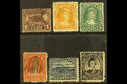 1860-63 Issued Set, One Of Each Value, SG 7/19, Good To Fine Used. (6 Stamps) For More Images, Please Visit Http://www.s - Sonstige & Ohne Zuordnung