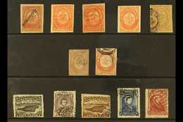 EARLY FORGERIES A "used" Or "unused" Group Of 1857-73 Forged Issues, Includes An 1857-64 Imperf Range With 2d X4 With Sh - Other & Unclassified