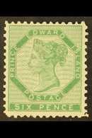 1862 6d Blue Green, Perf 11½ - 12, SG 18, Very Fine And Fresh Mint, Large Part Og. For More Images, Please Visit Http:// - Other & Unclassified