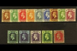 1921-26 Script CA Watermark Set, SG 69/83, Very Fine Mint (14 Stamps) For More Images, Please Visit Http://www.sandafayr - Kaimaninseln