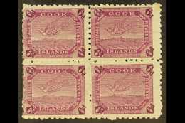 1902 6d Purple Tern, SG 34, Very Fine Mint Block Of Four.  For More Images, Please Visit Http://www.sandafayre.com/itemd - Cookinseln