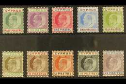 1902-04 KEVII (watermark Crown CA) Complete Set, SG 50/59, Very Fine Mint. Fresh And Attractive! (10 Stamps) For More Im - Sonstige & Ohne Zuordnung