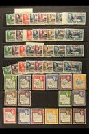 1944-48 ALL DIFFERENT VERY FINE MINT OR NHM COLLECTION Includes 1944 All Four Overprinted Sets Complete NHM, 1946 Thick  - Falklandinseln