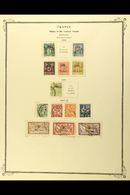 FRENCH OFFICES IN TURKEY - CAVALLE 1893 - 1903 Very Fine Used Selection With 1893 Set To 4p On 1fr Less 10c, 1902 Surch  - Andere & Zonder Classificatie