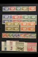 TOGO 1940-71 NHM AIR POST SELECTION Of Complete Sets On Stock Pages. Lovely (60+ Stamps) For More Images, Please Visit H - Andere & Zonder Classificatie