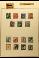 1919-55 AIR SETS COLLECTION Presented On Album Pages. A Mint & Used Collection Of Complete Sets, Inc 1924 Set Used (10pf - Altri & Non Classificati