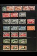 1938-51 FINE MINT DEFINITIVES An Attractive All Different Collection Which Includes The Complete Set From ½d To £1, SG 1 - Gibilterra