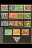 1930 Parliamentary Millenary Celebration Complete Set With "SPECIMEN" Overprint, Facit 173/188, Fine Mint. (16 Stamps) F - Altri & Non Classificati