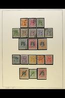 INDORE 1886-1946 Mint And Used Collection On Album Pages. Note 1886 ½a (2 Mint & 4 Used); 1889 ½a Handstamped On Pink (4 - Sonstige & Ohne Zuordnung