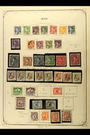 1933-74 EXTENSIVE COLLECTION ALL DIFFERENT, Mint Or Used Ranges On Printed Pages. A Wealth Of Complete Definitive (1934- - Irak