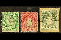 1934 COIL STAMPS ½d, 1d And 2d, SG 71a, 72c, 74a, Fine Slogan Cancels Used. (3) For More Images, Please Visit Http://www - Other & Unclassified