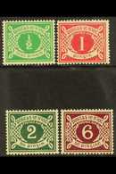 POSTAGE DUE 1925 Complete Set, SG D1/D4, Very Fine Mint. (4 Stamps) For More Images, Please Visit Http://www.sandafayre. - Altri & Non Classificati