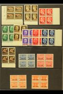 IONIAN ISLANDS 1941 "Isole Jonie" Overprints Complete Set Inc Air & Postage Dues (Sassone 1/8, Air 1 & Dues 1/4, SG 1/9  - Non Classificati