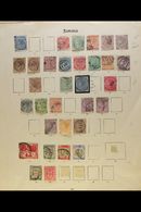 1860-1935 MINT & USED MISCELLANY On Album Pages With QV Used To 2s, KGV With Used To 2s, Mint Includes 1912-20 Range To  - Jamaica (...-1961)