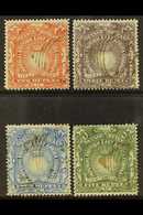 1890-95 2r, 3r, 4r, And 5r "Light And Liberty" Top Values, SG16/19, Fine Used. (4 Stamps) For More Images, Please Visit  - Vide