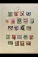 1879-1967 MINT AND USED COLLECTION A Chiefly All Different Collection On Album Pages, Includes 1879 1c Unused, 2c, 6c, A - Liberia