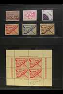 ROCKET MAIL 1934-63 ALL DIFFERENT COLLECTION Presented On Stock Pages Inc 3 X 1960 Sheets Signed By Prof A.J De Bruijn.  - Altri & Non Classificati