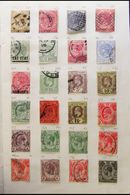 1867-1945 MINT & USED Stamps In An Approval Book, Inc 1937-41 Mint Vals To 50c Inc 1c, 5c, 6c, 8c, 10c, 12c, 15c, 25c, 3 - Straits Settlements