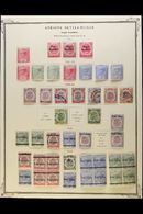 NEGRI SEMBILAN 1891-1961 MINT & USED COLLECTION On Pages, Inc 1891-94 Sets (x2) Mint Inc 5c (x3), 1895-99 2c (x2) & 10c  - Autres & Non Classés